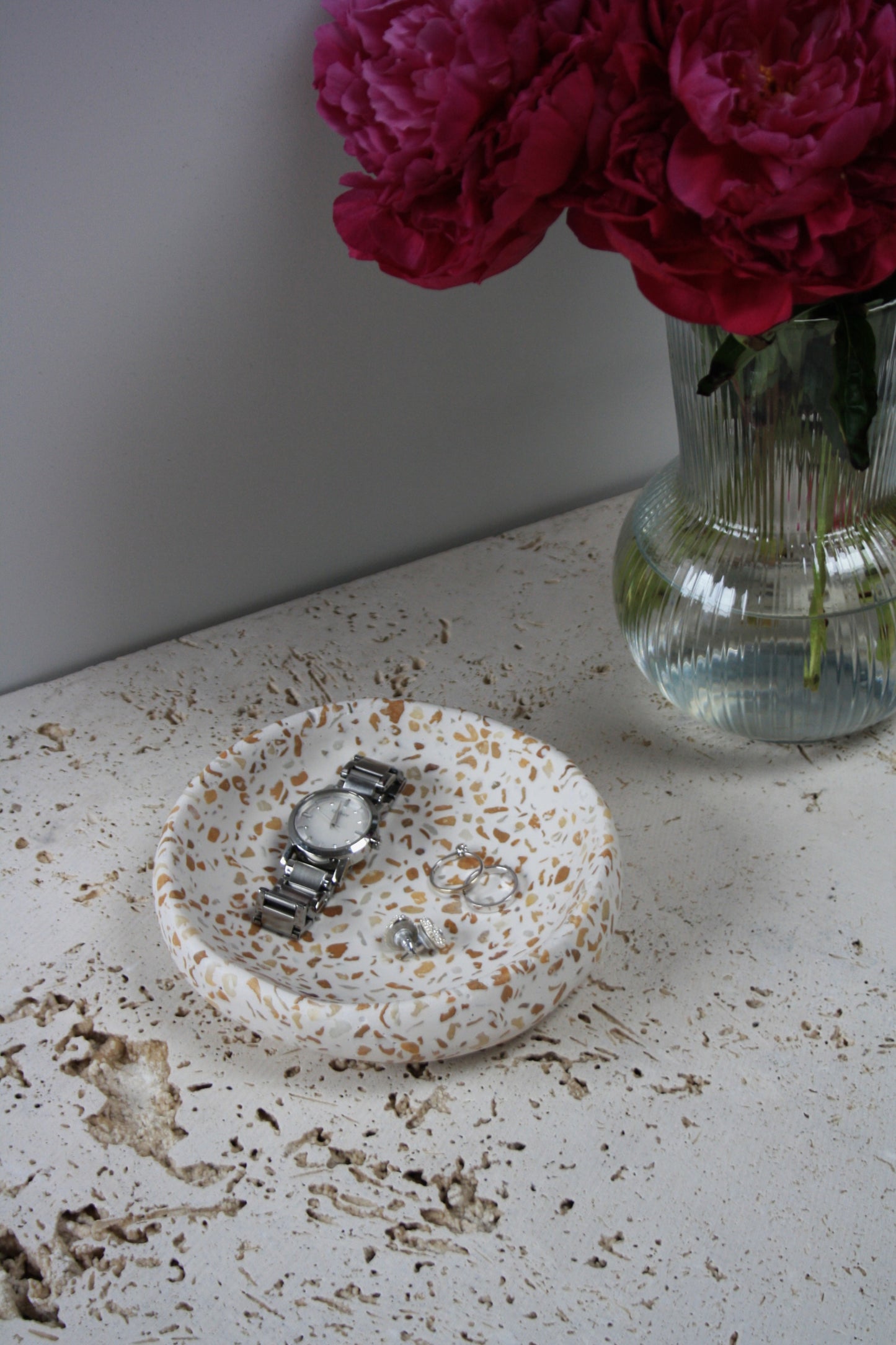 Tava Decorativa Luna Terrazzo