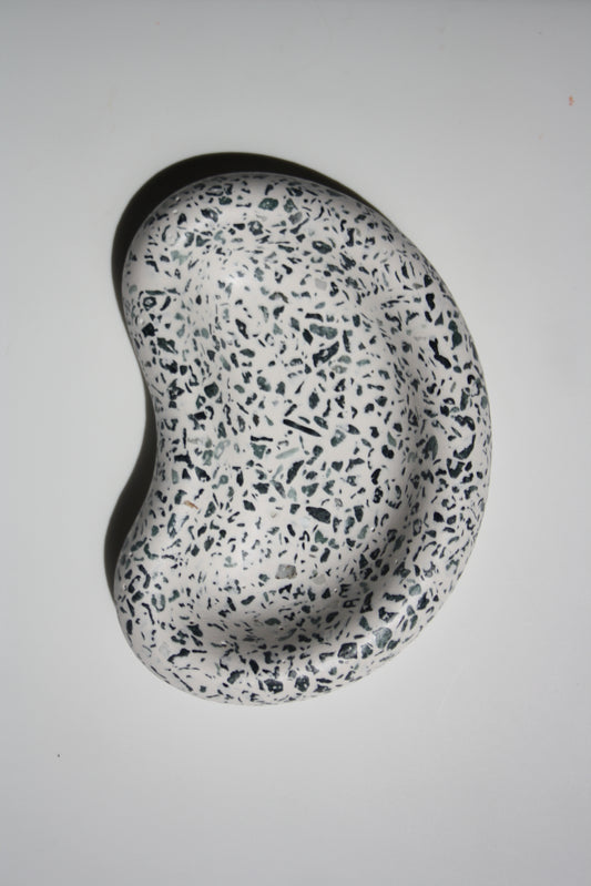 Bol Decorativ Peanut Terrazzo